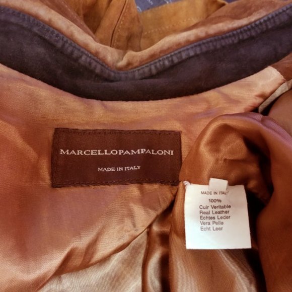 Marcello Pampaloni MSRP $1200 Butter-Soft Suede Jacket. - Picture 2 of 8
